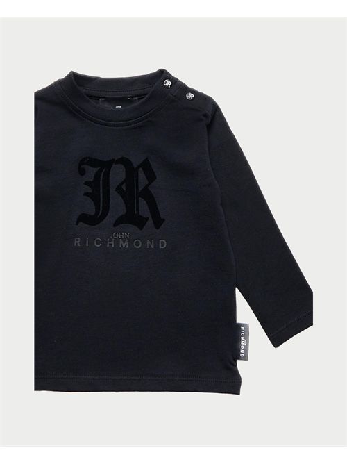 John Richmond children's long-sleeved t-shirt JOHN RICHMOND | RIA25004TSBLACK